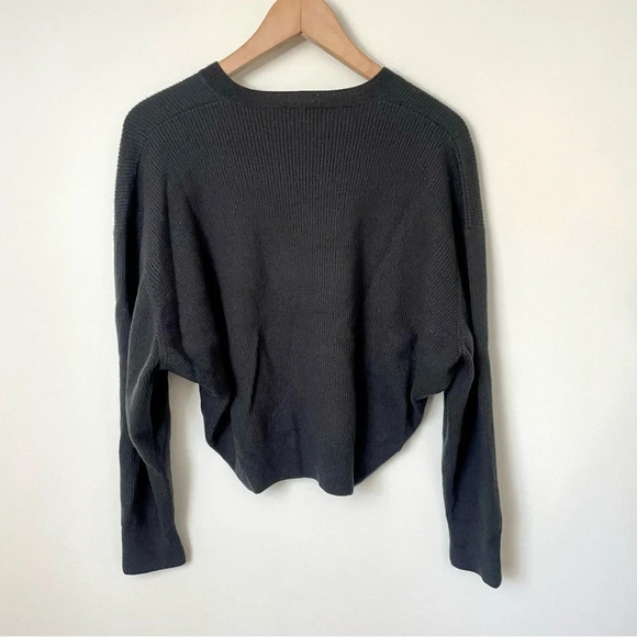 IRO Willy V-Neck Wool Sweater Grey - Picture 5 of 9